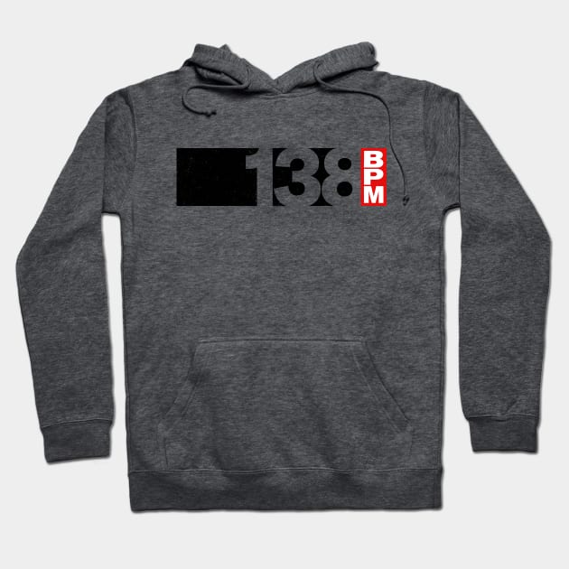 138 BPM - Uplifting Trance Hoodie by myclubtees